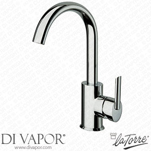 La Torre 26601 CS Oval High Spout Basin Mixer with Waste Spare Parts