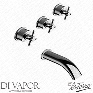 La Torre 26743 CROSS Ovaline Bath Mixer Spare Parts