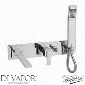 La Torre 28040R Java Wall Mounted Bath Shower Mixer Spare Parts