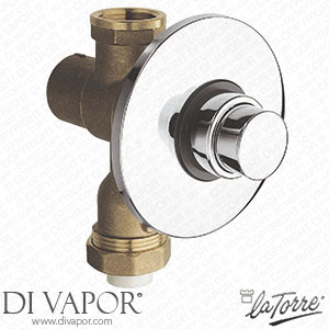 La Torre 317 (1 ) Flowmeters Built-In Push-Button Flow Meter without Water Hammer Spare Parts
