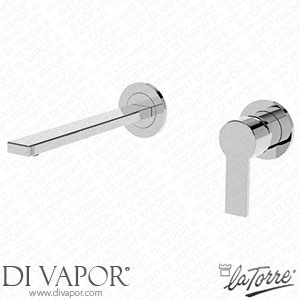 La Torre 35200 Italia 150 Built-In Wall Sink with Aerator Spare Parts