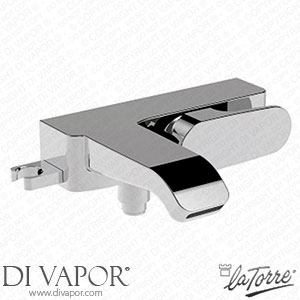 La Torre 37020 S Woda External Bath Mixer without Accessories Spare Parts