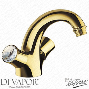 La Torre 39501 Elizabeth Single Hole Tall Washbasin with Drain Spare Parts
