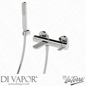 La Torre 40019 Taya External Bath Mixer with Fixed Wall Hook Spare Parts