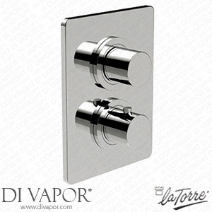 La Torre 40950 R2 Taya Built-In Thermostatic Valve with Two Alternative Outlets Spare Parts