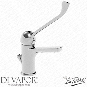 La Torre 42005 Clinic Sink with Clinical Lever and Abs Drain (*) Spare Parts