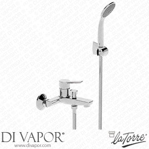 La Torre 42020 Newpro External Bath Mixer with Adjustable Wall Hook Spare Parts