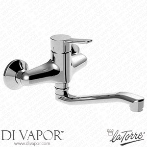 La Torre 42070 NewPro Single-Lever Wall-Mounted Sink Mixer with Swivel Spout Spare Parts