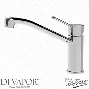 La Torre 42191 NewPro Single-Lever Sink Mixer with Swivel Spout Spare Parts