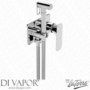 La Torre 44211 Lakes Built-In Mixer with Hygienic Shower Spare Parts