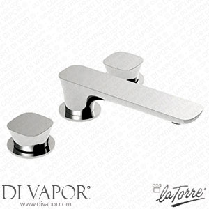 La Torre 44801 Lakes 3-Hole Basin Mixer Spout Spare Parts