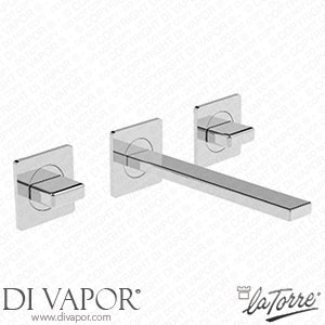 La Torre 45280 JA Profiles Built-In Wall Sink with Aerator Spare Parts