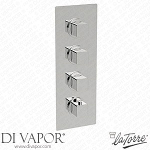La Torre 45950 M3 (45950 MULTI 3) Profiles Built-In Thermostatic Shower Combination Spare Parts