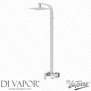 La Torre 46026 COL Profili Plus External Bath Mixer Spare Parts