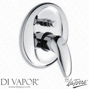 La Torre 7050R Maxima Built-In Shower Valve with Diverter Spare Parts