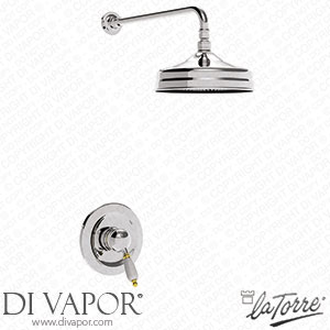 La Torre 8050 RE SOFF KIT Zafira Built-In Shower Mixer with Shower Head Diameter 20 Spare Parts