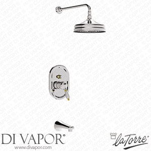 La Torre 8746 RE Zafira Complete Built-In Bath Shower Mixer Spare Parts