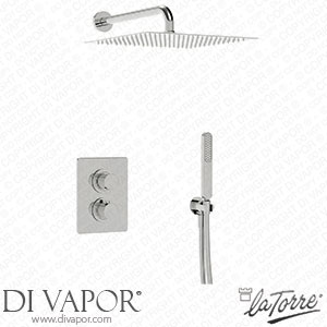 La Torre 90040 (12950 R2 TAY KIT) Taya Thermostatic Mixer with Diverter Spare Parts