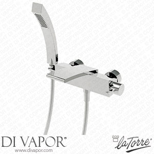 La Torre AA019 Wings External Bath Mixer with Integrated Shower Support Spare Parts