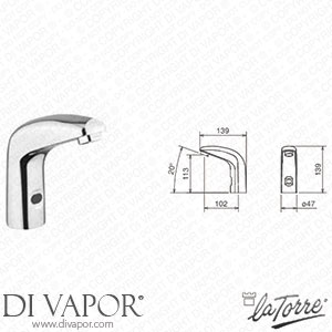 La Torre ELLT 511 Sensor Tap Spare Parts