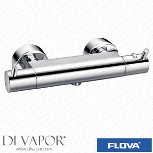 Flova LVTBV Levo Exposed Thermostatic Shower Mixer (Excludes Kit) Spare Parts
