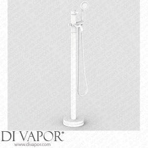 Victorian Plumbing Lancaster Traditional Matt White Single Lever Freestanding Bath Shower Mixer - LWHT8FS Spare Parts