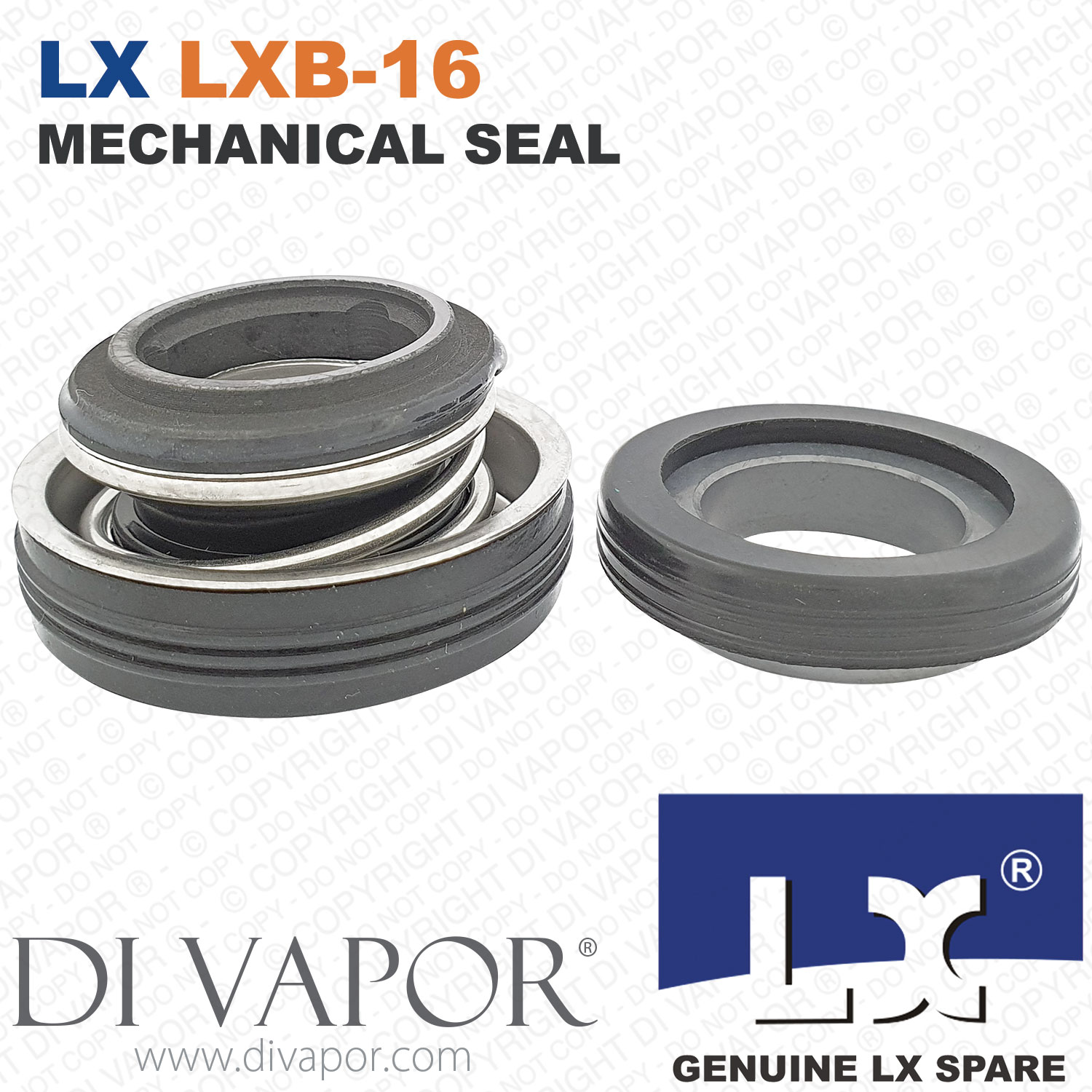 LX LXB16 Mechanical Seal Replacement