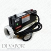 LX H15-R2 Water Heater 1500W (1.5kW) L Shape | Hot Tub | Spa | Whirlpool Bath | Flow Type Heater | 2