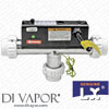 LX H15-R3 Water Heater 1500W (1.5kW) T Shape | Hot Tub | Spa | Whirlpool Bath | Flow Type Heater | 2