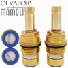 MAMOLI 23V 1/2 Inch Ceramic Disc Cartridge - Half Turn
