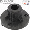 Mira 415.93 Spline Adapter for 902.55 Thermostatic Cartridges (Post 1992) - Black - M-415.93