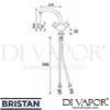 Bristan M SNK EF MOC Mixer Spaare Parts Diagram