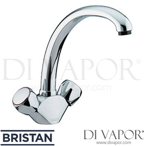 Bristan M SNK WHT Montreal Monobloc Sink Mixer Tap - White - Spare Parts