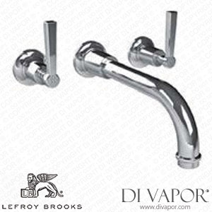 Lefroy Brooks FLEETWOOD LEVER WALL MONTED BATH FILLER TRIM (M2-2401) Spare Parts