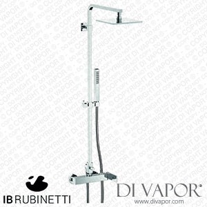 IB Rubinetti MA126NP Shower Column Spare Parts