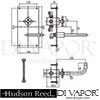 Hudson Reed MA319 Tec Mixer Spare Parts Diagram