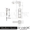 Hudson Reed MA370 Jule Mixer Spare Parts Diagram
