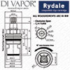 MAGNET Rydale Hot Tap Cartridge Compatible Spare