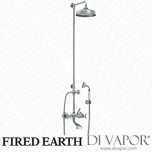 Fired Earth Wall mounted bath mixer and overhead shower with fixed riser (MADWBSMIXRISEL) Spare Parts