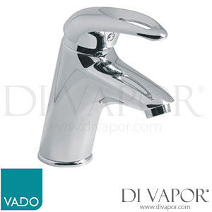 VADO MAG-100/SB-C/P Magma Mono Bathroom Basin Tap without Clic-clac Waste Spare Parts