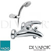 VADO MAG 123 K CP Mixer Single Lever Spare Parts
