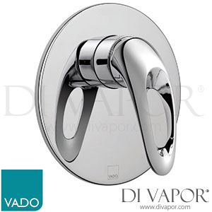 VADO MAG-145A-C/P magma Concealed Manual Shower Valve Single Lever Wall Mounted Spare Parts