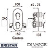 Bristan MALP SHCDIV CR Spare Diagram