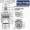 MAGNET Swan Bridge Cold Tap Cartridge Compatible Spare