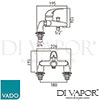 VADO MAT 131 CP Mixer Spare Parts Diagram
