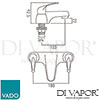 VADO MAT 137 CP Spare Parts Diagram