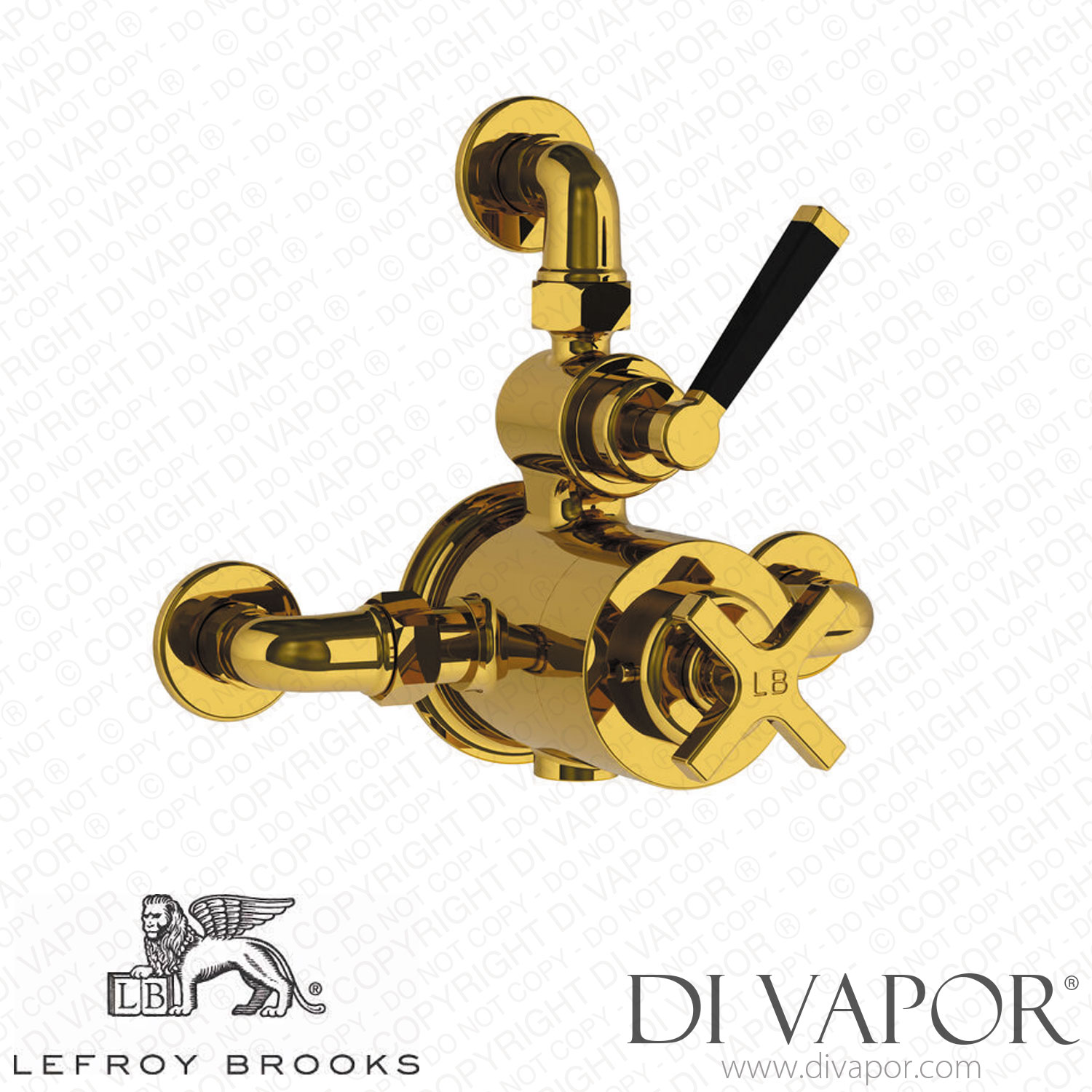 Lefroy Brooks Mackintosh Exposed Thermostatic Valve With Top Return