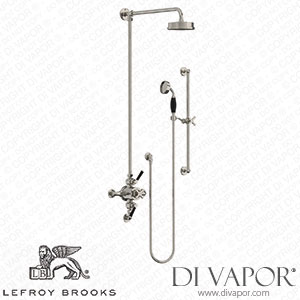 Lefroy Brooks Mackintosh Black Dual Control Thermostatic Valve With Riser, 6 Rose & Hand Shower On Sliding Rail (Mb 8748) Spare Parts
