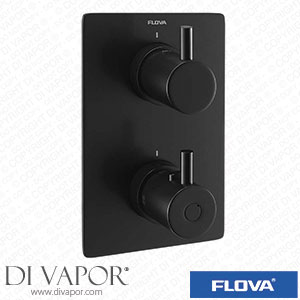 Flova MB-LVTRIM-SQ Matt Black Smartbox Finishing Kit - Square Spare Parts