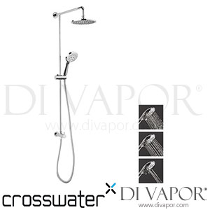 Crosswater MB505RM Fusion Shower Diverter with Fixed Head & Three Mode Hand Shower Spare Parts